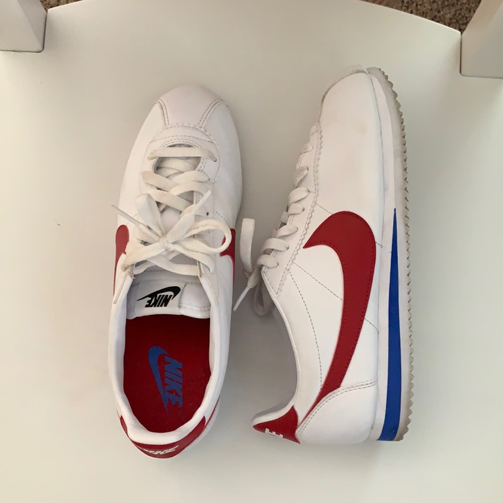 Nike Cortez Sneakers! Red White and Blue